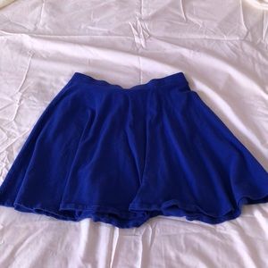 Royal Blue Skater Skirt